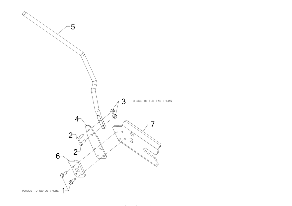 Height Adjustment Diagram and Parts List for 3X26-INCHTRAC (31AH7DVX710)(2019) Cub Cadet Snow Blower
